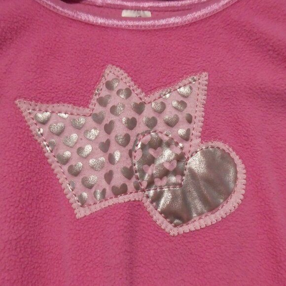 GEORGE | large (14-16) | Soft and Lightweight Fleece Pajama Top | Crown & Heart - Picture 3 of 16